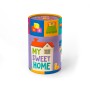 Детский пазл и игра Mon Puzzle "Мой дом" 200102, 4 двусторонних пазлов по 6 элементов