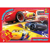 Дитячий пазл класичний "Тачки" Z10187 постер 35 елементів (Z10187)