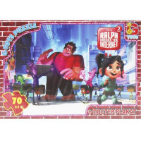 Дитячий пазл класичний "Ральф руйнівник" RAL82 постер 70 елементів (RAL82)