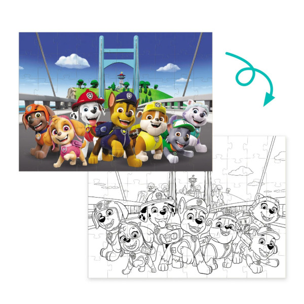 Детские Пазлы 2 в 1 Paw Patrol "Отчаянная команда" DoDo 200162 60 элементов(200162)