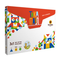 Пазли для дітей "Котик" 960186 (200001-UA) з розмальовкою (960186)