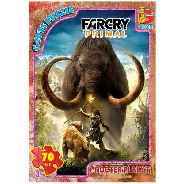 Пазлы детские "Far Cry. Животный мир" FCP03, 70 элементов(FCP03)