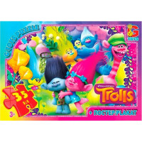 Пазлы детские "Тролли" TR0075, 35 элементов(TR0075)