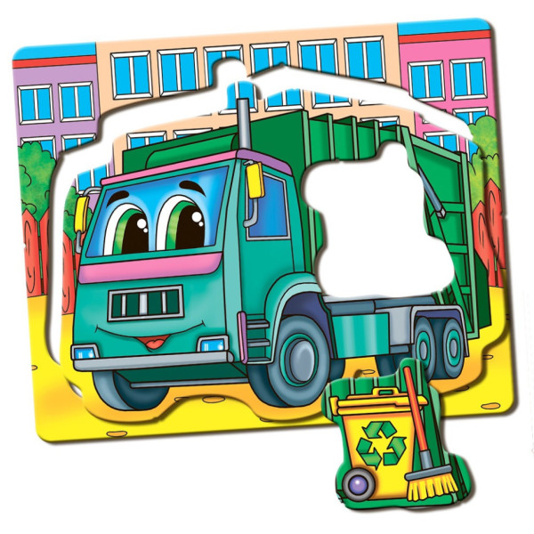 Детская настольная игра "Транспорт. Спецмашины" 81152, 12 карточек(81152)