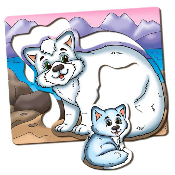 Дитяча розвиваюча гра Мами і малюки 81121 Північні тварини (81121)