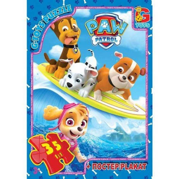 Дитячий пазл "Paw Patrol Щенячий патруль" PW0817 плакат 35 елементів (PW0817)