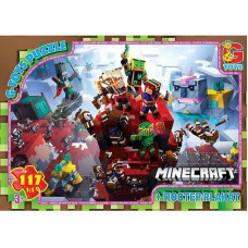 Детский пазл "Minecraft" MC805 плакат 117 элементов(MC805)