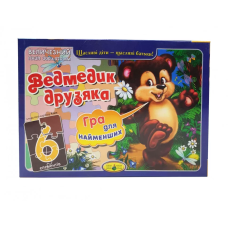 Детский пазл "Медвежонок дружок" 83217, 6 элементов(83217)