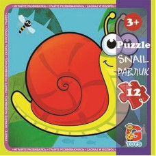 Пазлы детские "Насекомые" LI02, 12 элементов(LI02)