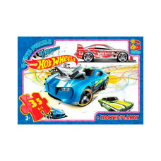 Пазлы детские "Hot Wheels" FW769, 35 элементов(FW769)