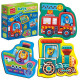 Дитячі розвивальні картонні пазли "Транспорт. Тварини" VT1722-28 з грою (VT1722-28)