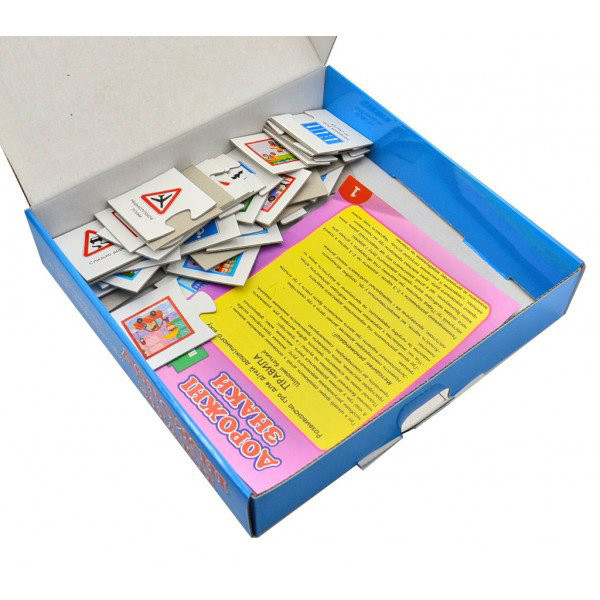 Детские Пазлы "Дорожные знаки" 316ST укр