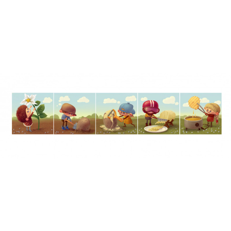 Дитячі пазли Puzzlika "Готуємо разом 1" 13951, 15 деталей