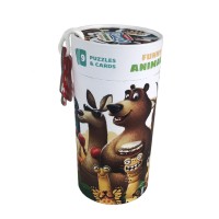 Детские пазлы Забавные животные (13579), 50 деталей