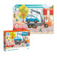 Пазли "Евакуатор на дорозі" DoDo Toys 300550 60 ел.
