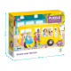 Пазли «Суєта біля автобуса» DoDo Toys 300551 60 ел.