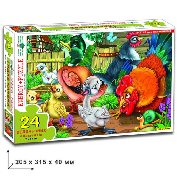 Гра-пазл "Гидке каченя" Упаковка: коробка 82159 24 ел (82159)