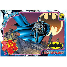 Детский пазл "Бэтмен" BAT06 плакат 35 элементов(BAT06)