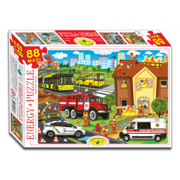 Детские Пазлы "Транспорт" 83453 ЕГ-19 88 элементов(83453)