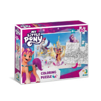 Детские Пазлы 2 в 1 My Little Pony "Приключения во дворце" DoDo 200135 60 элементов(200135)