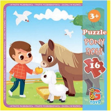 Пазлы детские "Ферма" LA08, 16 элементов(LA08)