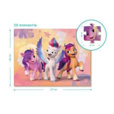 Дитячі Пазли My Little Pony "Зіпп, Піпп та Санні" DoDo 200305 30 елементів