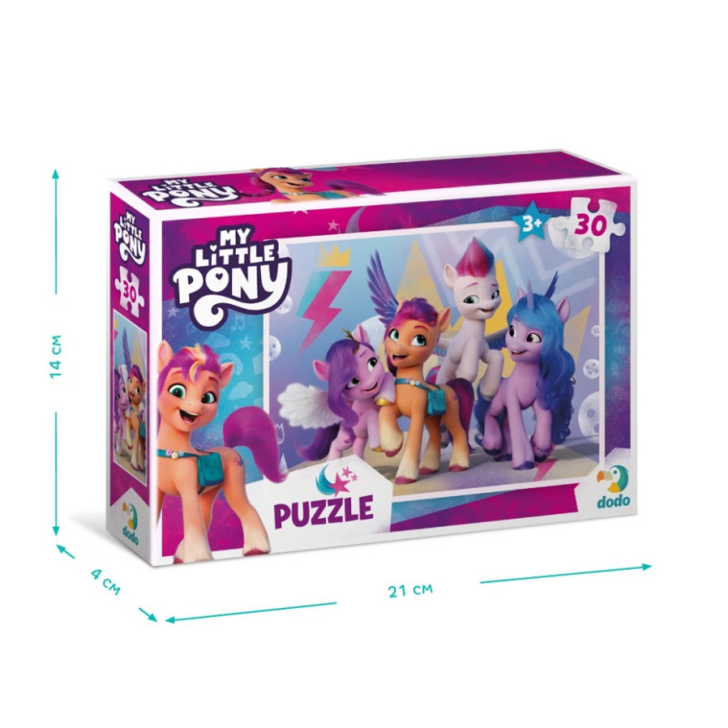 Дитячі Пазли My Little Pony "Пригоди з подружками" DoDo 200306 30 елементів