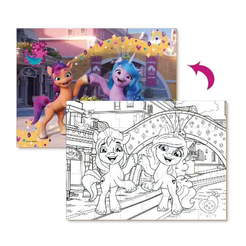 Дитячі Пазли 2в1 My Little Pony "Подружки та веселка"  DoDo 200134 30 елементів