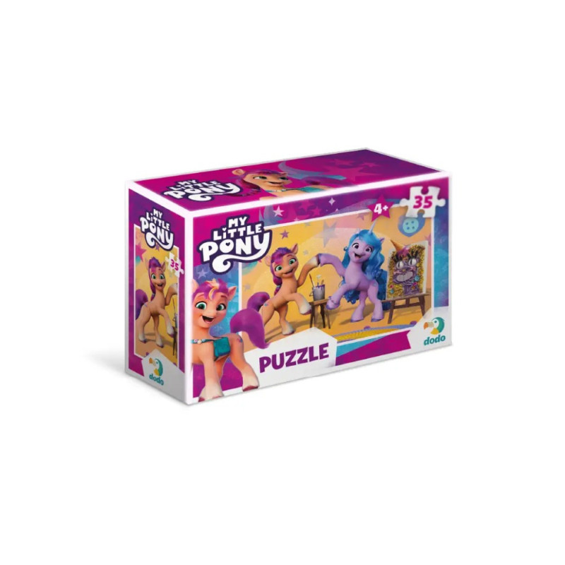 Детские Пазлы-мини My Little Pony "Урок рисования" DoDo 200383 35 элементов