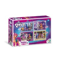 Дитячі Пазли 4 в 1 My Little Pony "Нове покоління" DoDo 200389