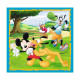 Дитячі пазли 3 в 1 Disney "Міккі Маус з друзями" Trefl 34846