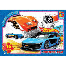 Пазлы детские "Hot Wheels" FW771, 70 элементов(FW771)