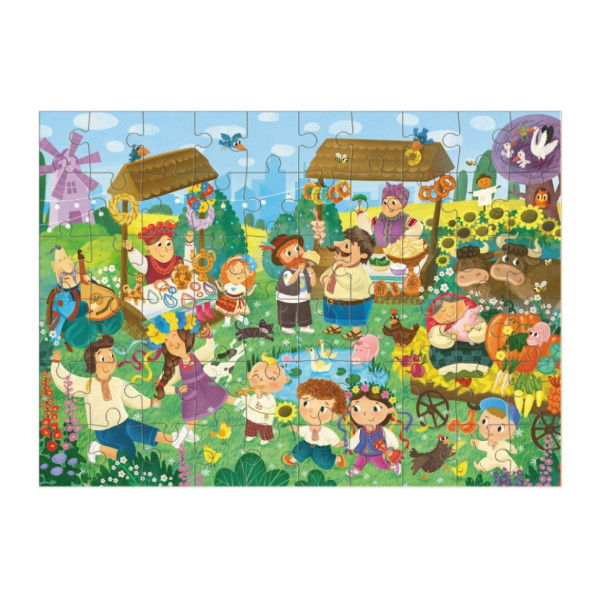 Пазл детский "Сорочинская Ярмарка" 300606, 60 элементов(300606)