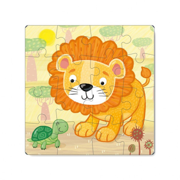 Детский пазл Львенок DoDo 300165 из 16 деталей(300165)