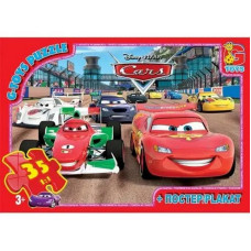 Пазли дитячі "Тачки" Z10215, 35 елементів (Z10215)