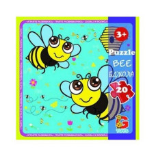 Пазлы детские "Насекомые" LI05, 20 элементов(LI05)