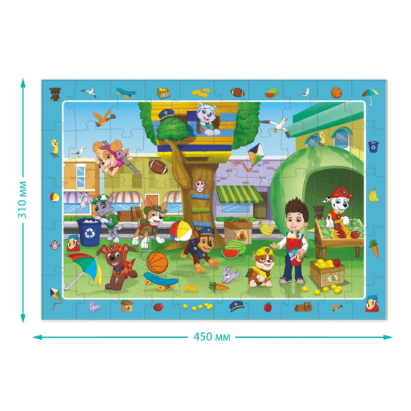 Пазл обсервационный "Paw Patrol Летние развлечения" 200464, 50 элементов(200464)