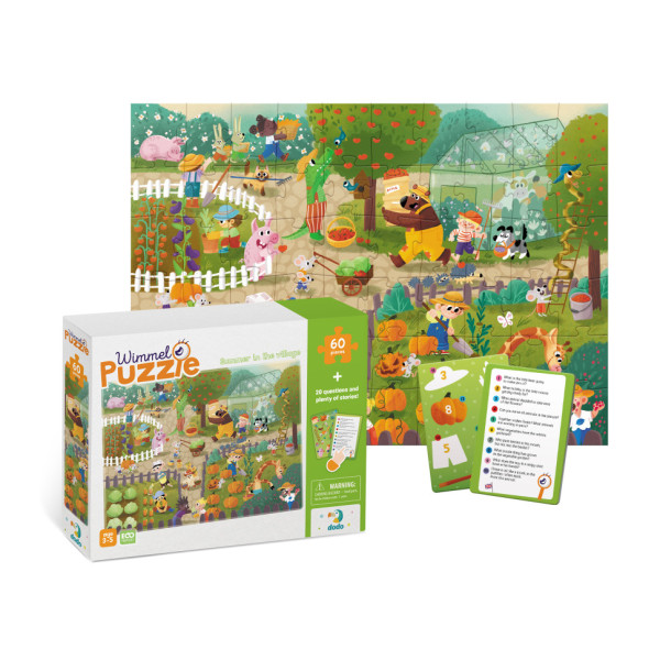 Детский Виммельпазл "Лето в деревне" 300558, 60 элементов(300558)