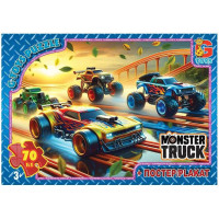 Пазлы детские "Монстер траки" MT184, 70 элементов(MT184)