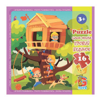 Пазли дитячі "Дитячий майданчик" LX07, 16 елементів (LX07)