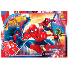 Детский пазл "Человек-паук" SM902 плакат 35 элементов(SM902)