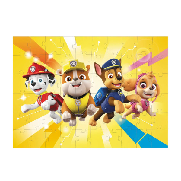 Детские Пазлы Paw Patrol "Отчаянная четверка" DoDo 200164 60 элементов, с фигуркой(200164)