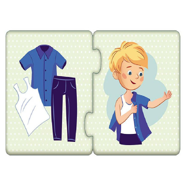 Детские пазлы-половинки "Что для чего" 1214005 на укр. языке(1214005)