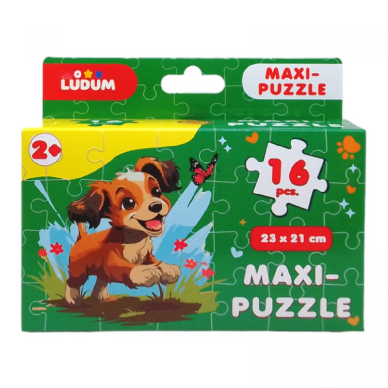 Пазл детский макси "Песик 1" ME5032-06, 16 крупных элементов