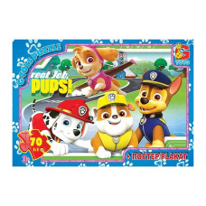 Пазли дитячі "Paw Patrol" Цуценячий патруль PW0841, 70 елементів                            (PW0841)