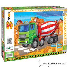 Дитячий пазл "Бетонозмішувач" Енергія Плюс 85600 на 60 елементів (85600)