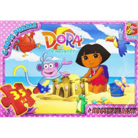 Дитячий пазл класичний "Дора" DZ01 постер 35 елементів (DZ01)