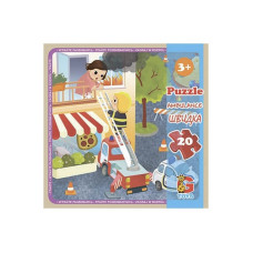 Детский пазл "Транспорт" LT09, 20 элементов(LT09)