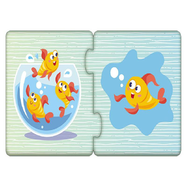 Детские пазлы-половинки "Часть и целое" 1214003 на укр. языке(1214003)