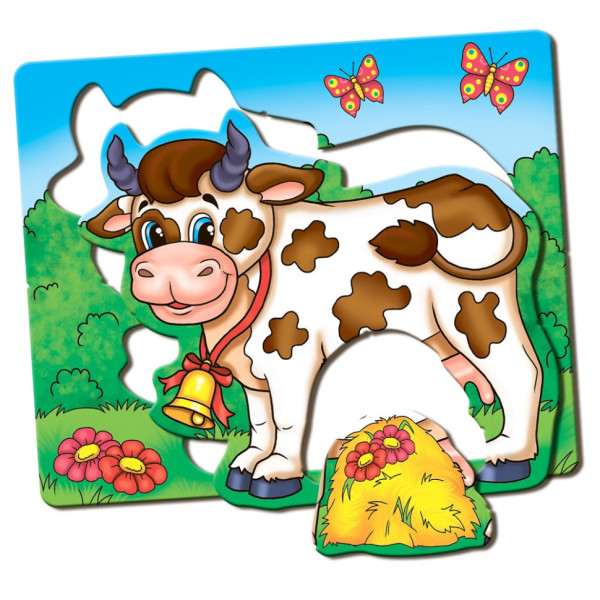 Детская настольная игра "Кто что ест?" 81138, 12 животных                                                                          (81138)